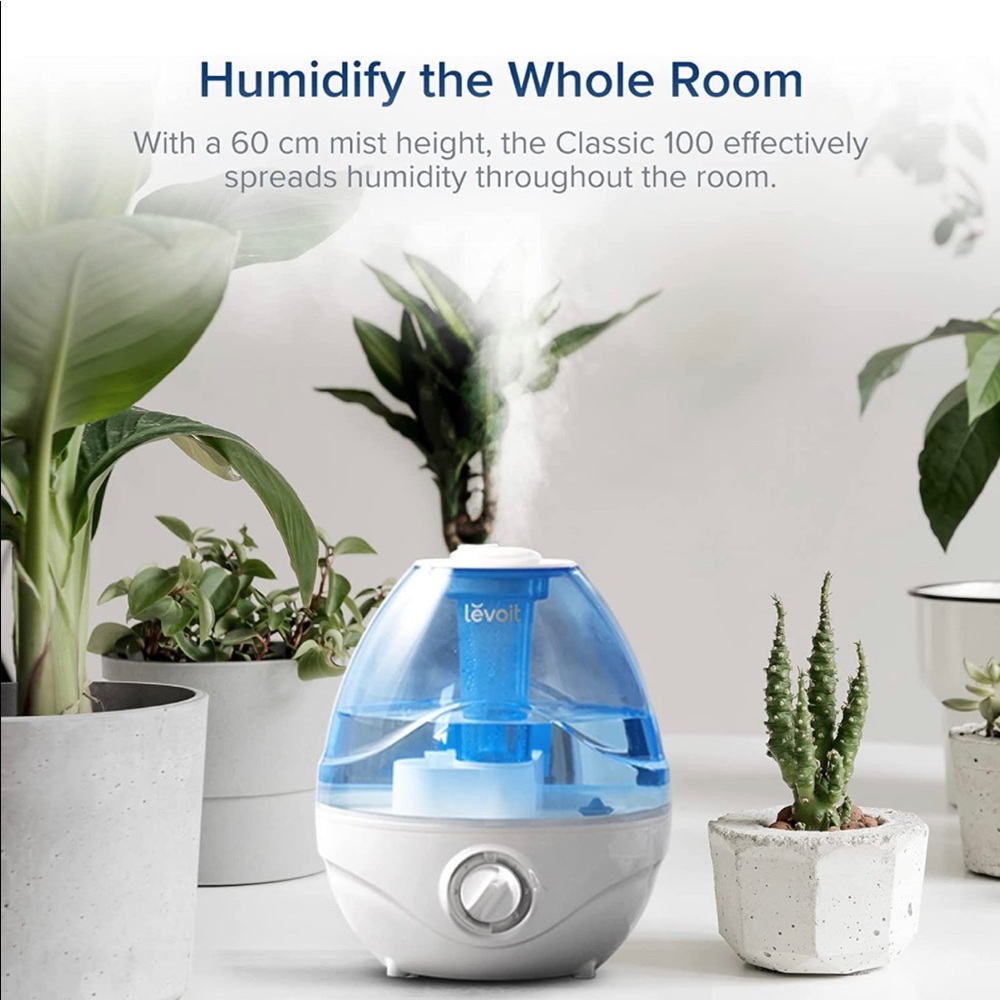 Ultrasonic cool mist humidifier NEW IN BOX